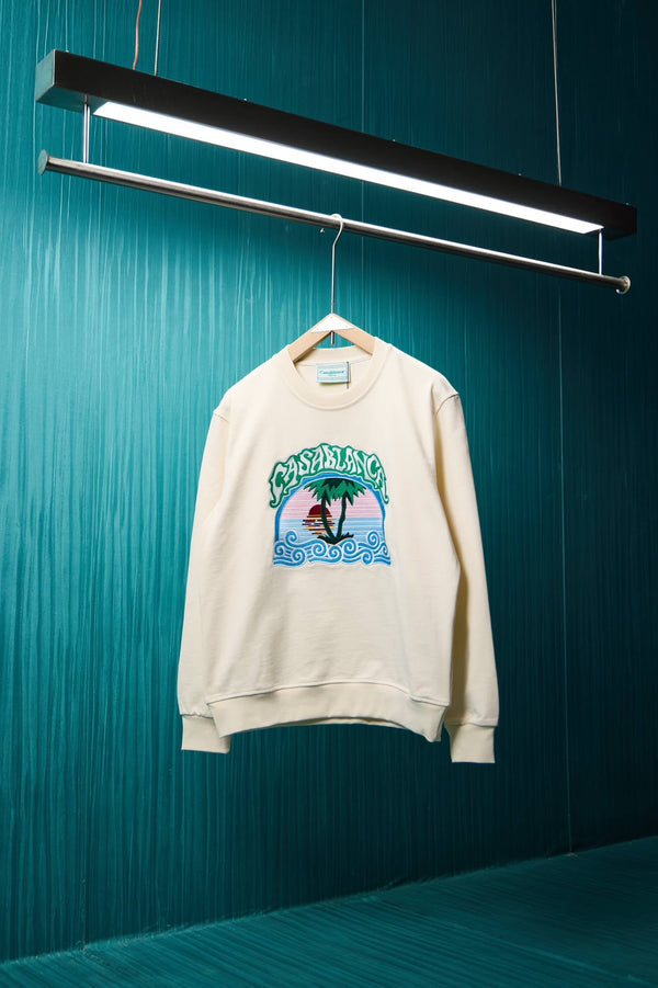 Casablanca Island Graphic Sweatshirt